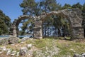 Lycia trail ruins Royalty Free Stock Photo