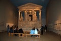 Lycian Nereid Monument from Xanthos, British museum, London, UK Royalty Free Stock Photo