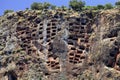 Lycian tomb, Pinara, Turkey Royalty Free Stock Photo