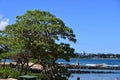 Lydgate Beach Park at Wailua n Kauai Island in Hawaii