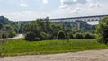 The LyduvÃânai Railway Bridge in Lithuania. It is located in LyduvÃânai, Raseiniai district.