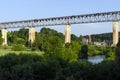 The LyduvÃânai Railway Bridge in Lithuania. It is located in LyduvÃânai, Raseiniai district.