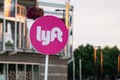 Lyft company signpost