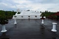 Lying Buddha Statue in Vihara Dharma Giri, Bali, Indonesia Royalty Free Stock Photo