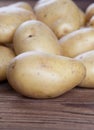 Lying potato Royalty Free Stock Photo