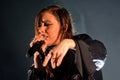 Lykke Li (singer and songwriter from Sweden) performs at Sonar Festival