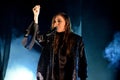 Lykke Li (singer and songwriter from Sweden) performs at Sonar Festival