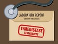 Lyme disease blood test lab results