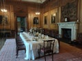 Lyme Park dining room National Trust