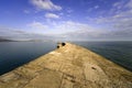 Lyme regis dorset england Royalty Free Stock Photo