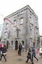 Lynch`s Castle on shop street in Galway