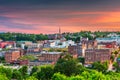 Lynchburg, Virginia, USA downtown city skyline Royalty Free Stock Photo