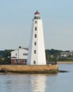 Lynde Point Lighthouse Royalty Free Stock Photo