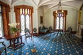 Lyndhurst Mansion castle museum interior Royalty Free Stock Photo