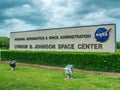 The Lyndon B. Johnson Space Center JSC in Houston, Texas. Royalty Free Stock Photo