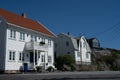 Traditional and modern houses in Korshavn..