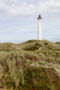 Lyngvig lighthouse in Denmark Royalty Free Stock Photo