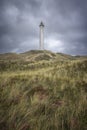 Lyngvig Lighthouse in Jutland, Denmark