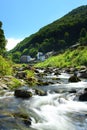 Lynmouth, Devon, England , Exmoor Royalty Free Stock Photo