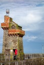 View of the Rhenish Tower in Lynmouth, Devon on October 19, 2013
