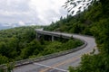 Lynn Cove viaduct, on the Blue Ridge Pkwy Royalty Free Stock Photo