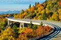 Lynn Cove Viaduct, Blue Ridge Parkway Royalty Free Stock Photo