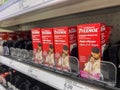 Lynnwood, WA USA - circa August 2022: Close up on Children\'s Tylenol for sale inside a Target retail store