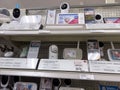 Lynnwood, WA USA - circa February 2023: Close up view of baby monitors for sale inside a Target retail store