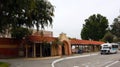 Lynwood, California: Lynwood Rosa Parks Transit Center, the local bus station Royalty Free Stock Photo