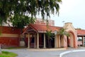 Lynwood, California: Lynwood Rosa Parks Transit Center, the local bus station Royalty Free Stock Photo