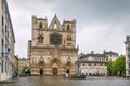 Lyon cathedral, France Royalty Free Stock Photo