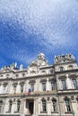 Lyon city hall (Hotel de Ville) France Royalty Free Stock Photo