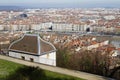 Lyon from Fourviere Hill Royalty Free Stock Photo
