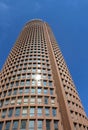 Lyon, France - August 16, 2018:Modern high skyscraper called Part-Dieu Tower Royalty Free Stock Photo