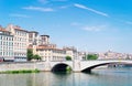 Lyon, France in a beautiful summer day Royalty Free Stock Photo