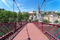 Lyon, France in a beautiful summer day Royalty Free Stock Photo