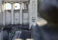 Lyon, France, Europe, 6th December 2019, a view of the family tomb of the lumiere family including the lumiere brothers in New Royalty Free Stock Photo