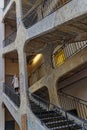 Famous stairs of Cour des Voraces in Croix-Rousse