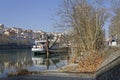 Left banks of the Rohne River in Lyon