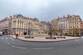 The Jacobins Fountain at the Jacobin Square in lyon, France