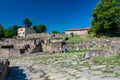 Remains of the Roman theater in Lyon