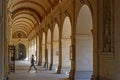 Arcades of gardens of the Museum of Fine Arts of Lyon