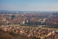 Panorama Lyon historic medieval french city Royalty Free Stock Photo