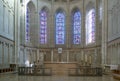 View inside Saint-Jean church in Lyon city, France