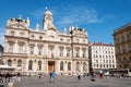 LYON, FRANCE - MAY 19: City Hall on Place des Terreaux. UNESCO World Heritage Royalty Free Stock Photo