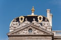 LYON, FRANCE - MAY 19: The roof of City Hall on Place des Terreaux. UNESCO World Heritage Royalty Free Stock Photo