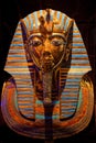 Replica of famous Tutankhamun funeral mask Royalty Free Stock Photo