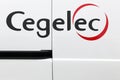 Cegelec logo on a car
