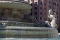 Detail of fountain in Place des Jacobins