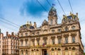 Town hall place des Terreaux, in Lyon in the Rhone, France Royalty Free Stock Photo